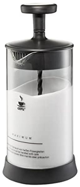 Gefu Antonio 0,8 l manueller Milchaufschäumer aus Glas
