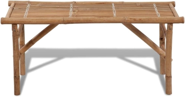 vidaXL Gartenbank Klappbar 118 cm Bambus 41503 Bild 3