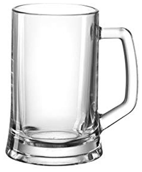 montana: :skol Bierseidel, Bierglas, Bierkrug, Bier Krug, Henkelglas, Glas, 280 ml, 075039