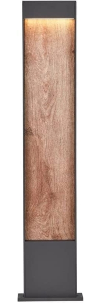 SLV Leuchte 1002959 FLATT POLE 100 Outdoor LED Stehleuchte 3000K IP65 anthrazit braun Bild 3