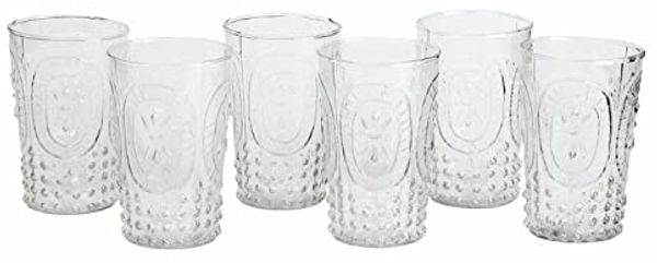 Mirabeau Glas Glas 6er Set Fleury klar, Glas