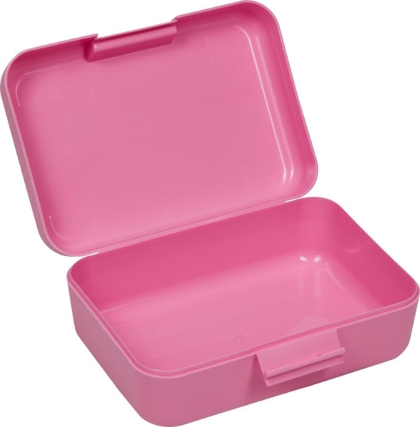 COPPENRATH DIE SPIEGELBURG Lunchbox Butterbrotdose Brotdose Brotzeibox Prinzessin Lillifee rosa, Kuntstoff, (Set, 2-tlg, 1), stapelbar Bild 3