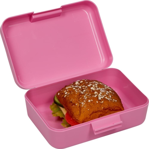 COPPENRATH DIE SPIEGELBURG Lunchbox Butterbrotdose Brotdose Brotzeibox Prinzessin Lillifee rosa, Kuntstoff, (Set, 2-tlg, 1), stapelbar Bild 2