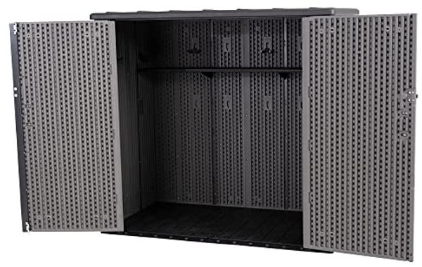 Lifetime Kunststoff Geräteschrank | Dunkelgrau | Bild 6