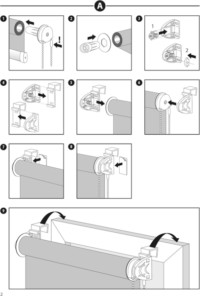 Thermo Black Out Plissee 105x120 cm taupe graubraun metallic 100% Verdunkelnd Bild 5