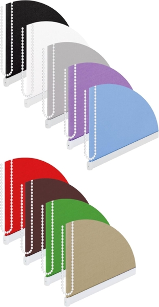 Thermo Black Out Plissee 105x120 cm taupe graubraun metallic 100% Verdunkelnd Bild 3