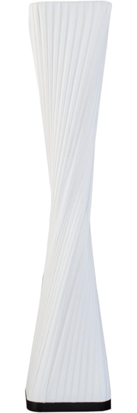 riess-ambiente Stehlampe PARIS X 120cm weiß / silber, ohne Leuchtmittel, Modern Design