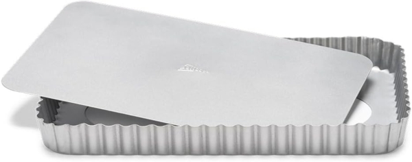 Patisse Patisse Quicheform mit abnehmbarem Boden 32x22cm Silver-top P03568