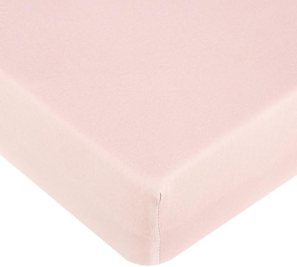 Träumeland Spannbetttuch Jersey 60 x 120 cm + 70 x 140 cm malve-rose