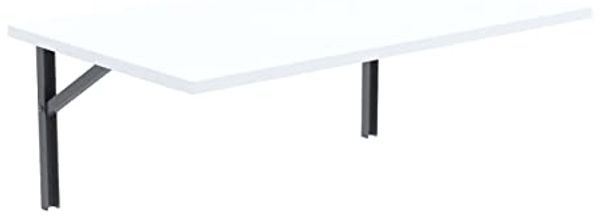 AKKE Klapptisch, Wandklapptisch Wandtisch Küchentisch Schreibtisch Hängetisch 2mm PVC
