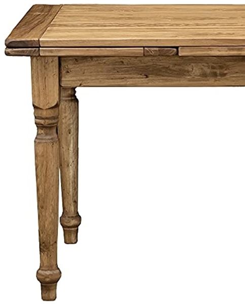 Biscottini Esstisch ausziehbar Made in Italy 140x80 cm | Esstisch Holz massiv | Küchentisch ausziehbar Bild 6
