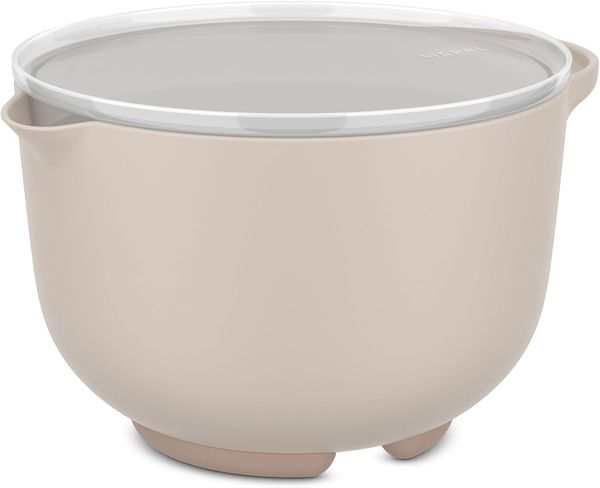 Mepal Rührschüssel Chef It 1500 ml mit Deckel Chalk