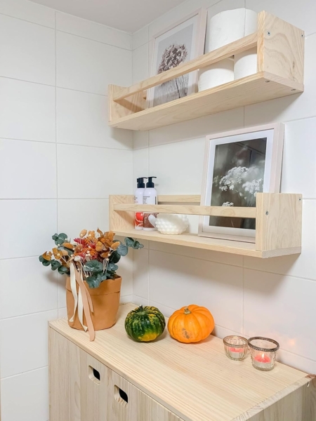 ASTIGARRAGA Regal mit Mittelstange, Kiefer, Kit Line, 80 cm Bild 4