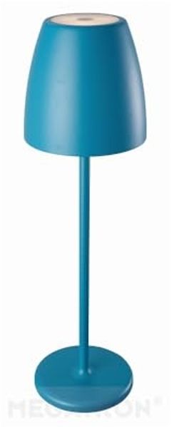 Megatron TAVOLA Akku-Tischleuchte 2W, Up & Down, 350lm, 2700K, blau (MT68053)