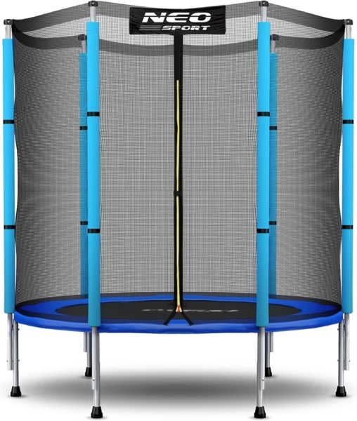 Neo-Sport NS-04Z200F Gartentrampolin mit 4 5 FT 140 cm Outdoor-Netz