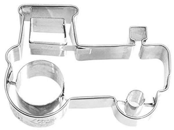 Ausstecher Traktor 8,5 cm Edelstahl [PG blau]