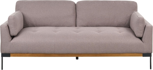 3-Sitzer Sofa Taupe SKAVEN