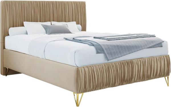 mirjan24 Boxspringbett Lux II , natur, 120 x 200 cm