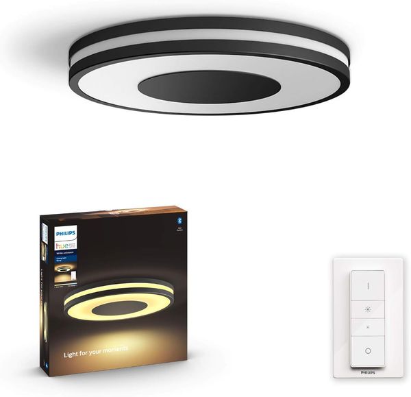 Philips Hue White ambiance Being - Deckenleuchte - LED - 22 5 W (entspricht 204 W) - Klasse F - warm- bis kaltweißes Licht - 2200-6500 K - schwarz