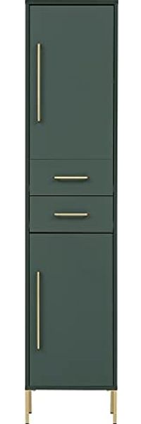 Lomadox Hochschrank KELLA-80 schmaler Hochschrank in waldgrün, B/H/T: ca. 40,5/184,3/33,1 cm