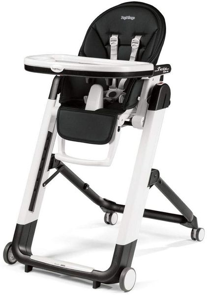 Peg Perego 'Siesta Follow Me' Hochstuhl Licorice (Lederimitat)