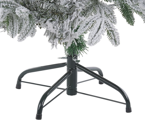 Weihnachtsbaum BASSIE 180 cm Weiß Bild 5