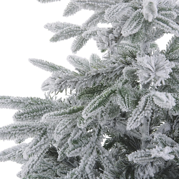 Weihnachtsbaum BASSIE 180 cm Weiß Bild 4