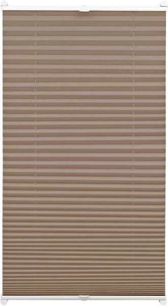 Gardinia EasyFix Plissee taupe, 40 x 130 cm