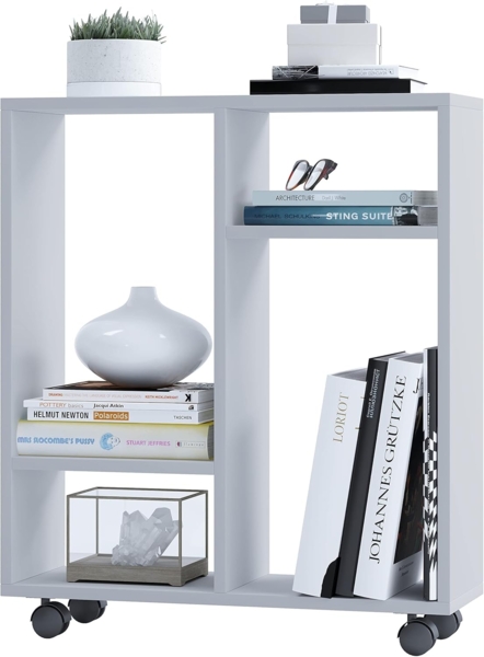 VCM Standregal Dremala 918766 weiß H. 65 x B. 60 x T. 20 cm