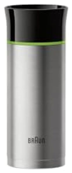 Braun Thermobecher BRSC001, Edelstahl, 330 ml, Thermal Mug, auslaufsicher