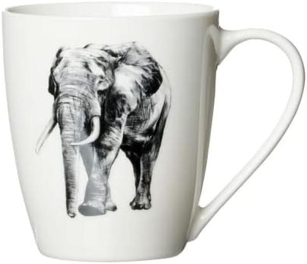 Frühstücksgeschirr Safari - Kaffeebecher Elefant