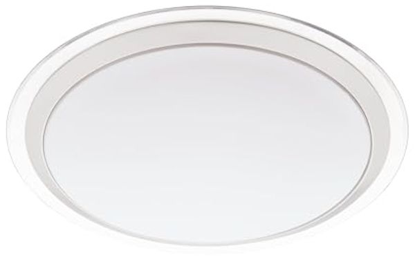 Eglo 96818 Smart Light COMPETA-C Ø 43cm dimmbar in weiß, silber mit Connect Funktion