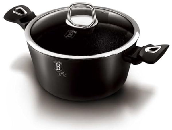 Berlinger Haus Berlinger Haus Topf 4,1l 24cm Black Silver BH1852