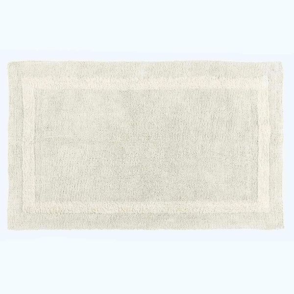 Homescapes Badematte XXL-Badematte creme 70x120 cm aus 100% Baumwolle, Höhe 20 mm, 70 x 120 cm