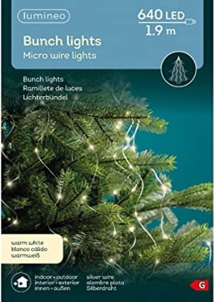 Kaemingk LED micro Light Bündel aussen 640 LED, warmweiß