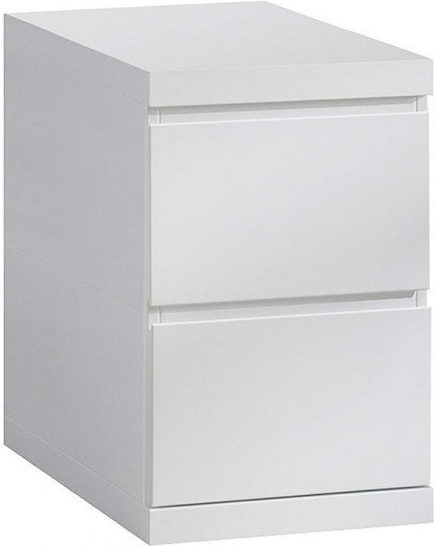 Vipack Schreibtisch-Unterschrank Lara 2 Schubladen Holz Weiß 442724