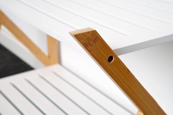 Elbmöbel Schuhregal Bambus Schuhschrank Ablagen Schuhablage Schuhe Schuhständer Regal Bild 6