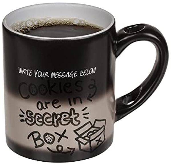 Out of the Blue Tasse Kaffee Tasse Mystery Message Becher reagiert auf Wärme, Steingut