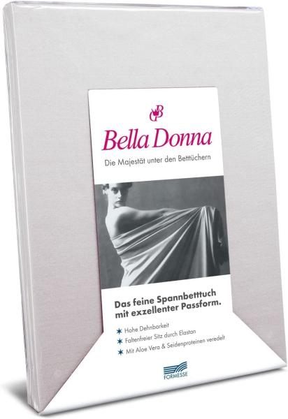 Formesse Bella-Donna Jersey Spannbettlaken|120x200 - 130x220 cm| silber