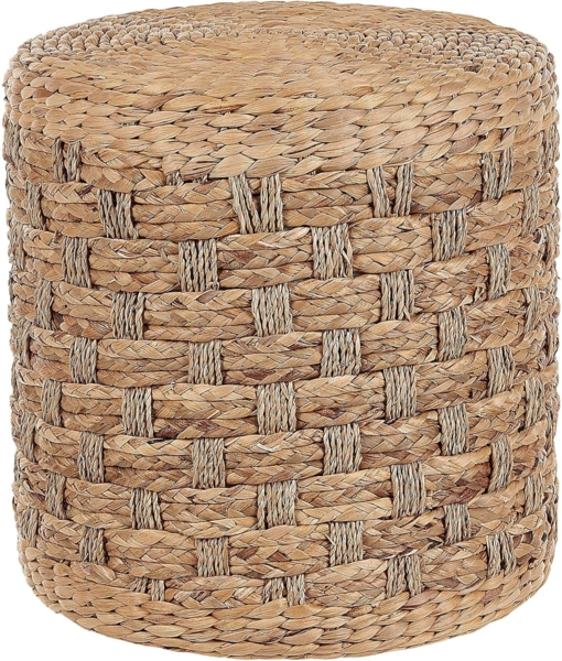 Pouf BASSLET Beige 40 cm 40 cm