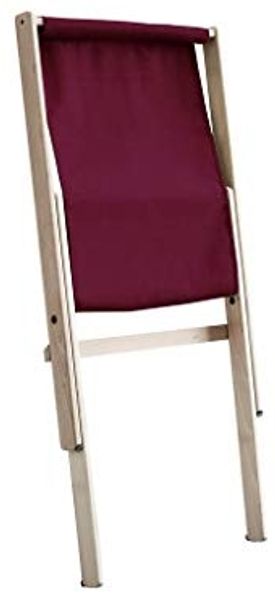 KARUP DESIGN BOOGIE Futon Liegestuhl Gestell Natur / Bordeaux Bild 4