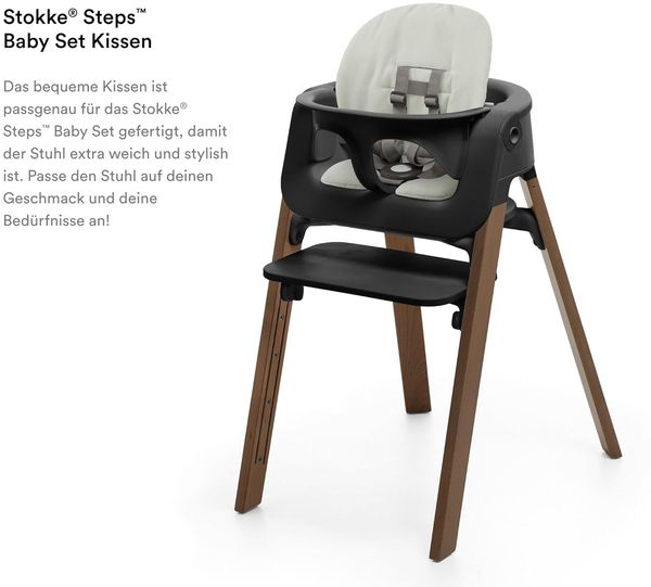Stokke Sitzkissen für Steps Hochstuhl Soft Sage Bild 3