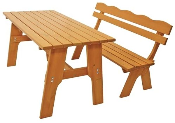 Garnitur FREITAL 2-teilig 150cm, Kiefer massiv