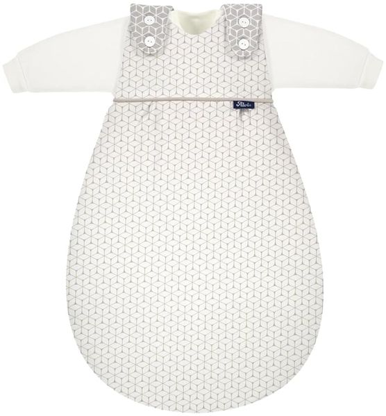 Alvi Baby-Mäxchen Schlafsack 3-teilig Graphic taupe Gr. 68/74