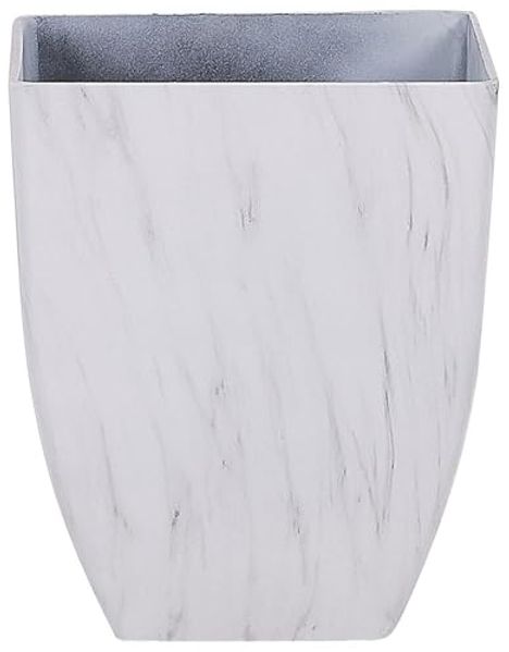 Blumenkübel MIRO Stein 35 cm Weiß