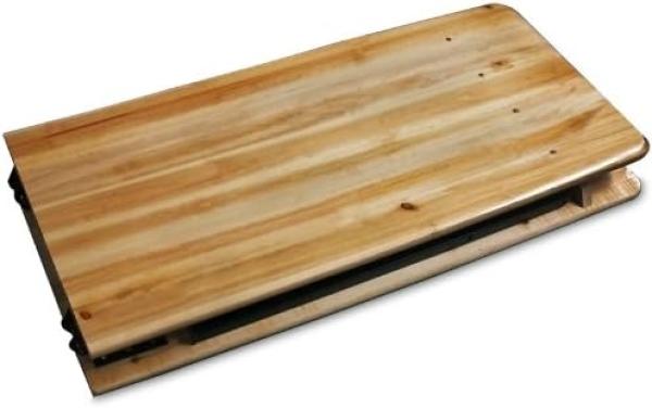 Casaria Bierzeltgarnitur mit Rückenlehne, 3-teilig, klappbar, Holz natur / Stahl grün, 170 x 70 x 75 cm Bild 6