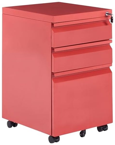 Büroschrank RECAMI Rot