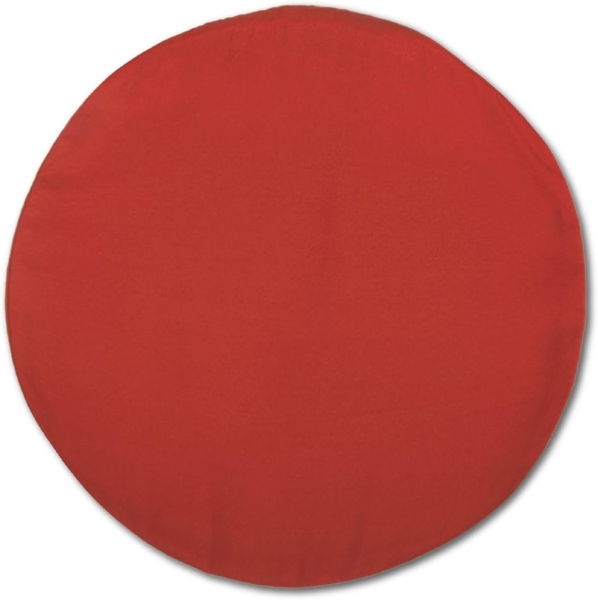 Kissenhülle Dekokissen Kissenbezug Microfaser - viele Größen und Farben Rot Ø 40 cm Bild 1