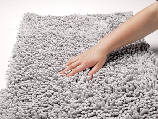 Antirutschmatte mit weichen Fasern Badteppich Dekosteg 80x50 cm WENKO Bild 5