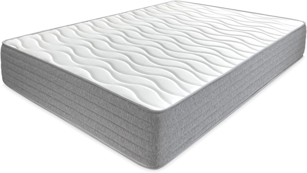 amuéblate Online - Matratze 105x190 cm, viskoelastisch, Aris mit Winter-/Sommerseite, ergonomisch, optimaler Komfort und Härte, hygienisch und atmungsaktiv, Dicke 30 cm Bild 1